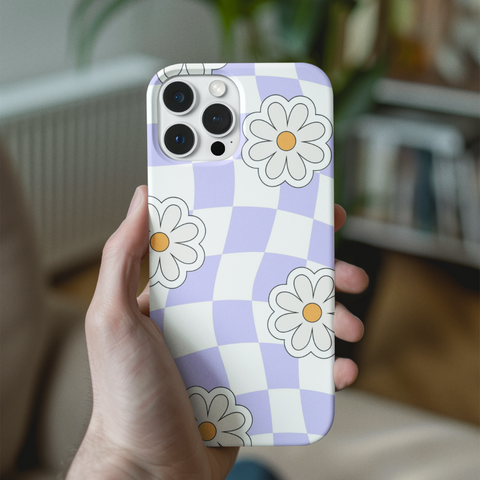Daisy Checkerboard Mobile Case