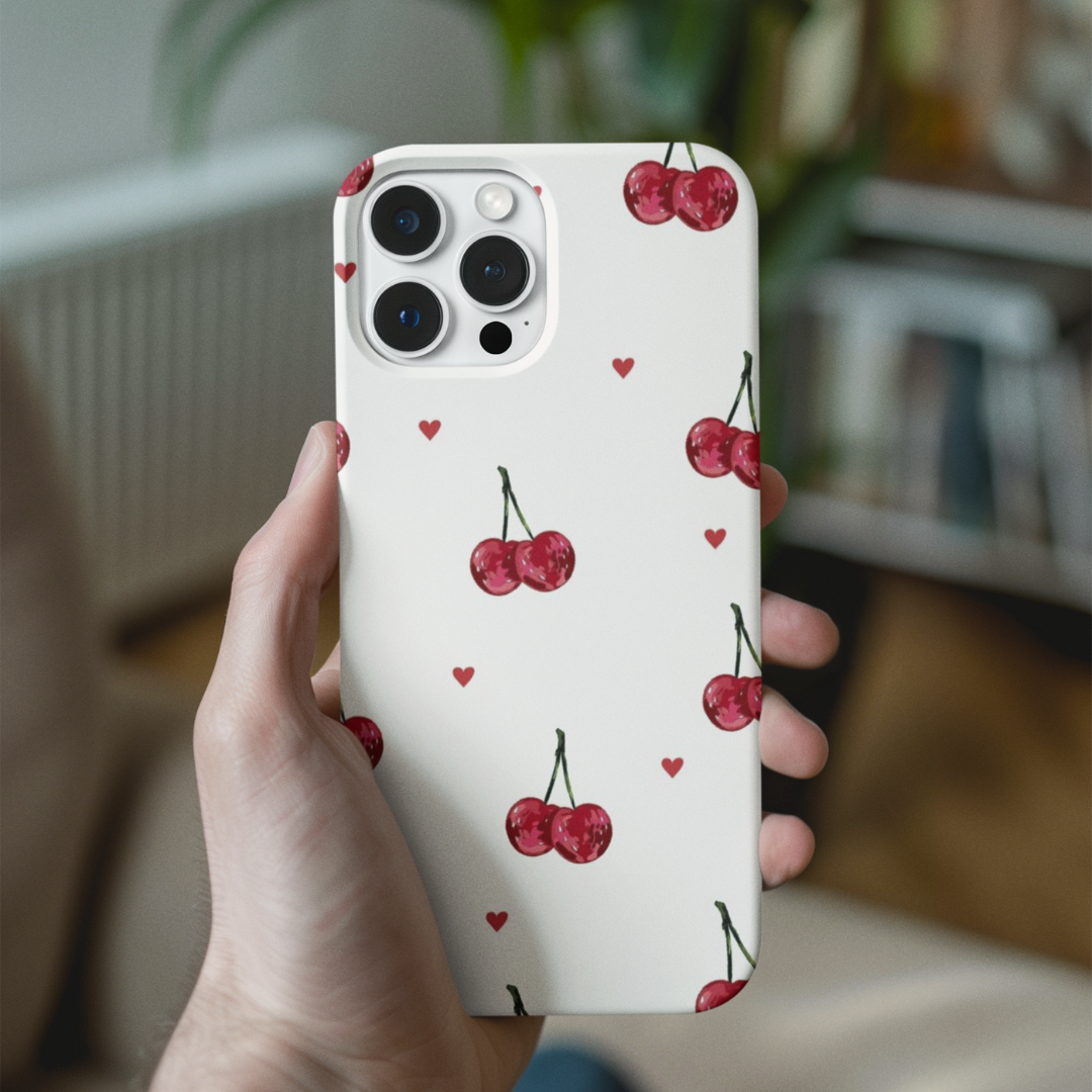Cherry Love iPhone Case