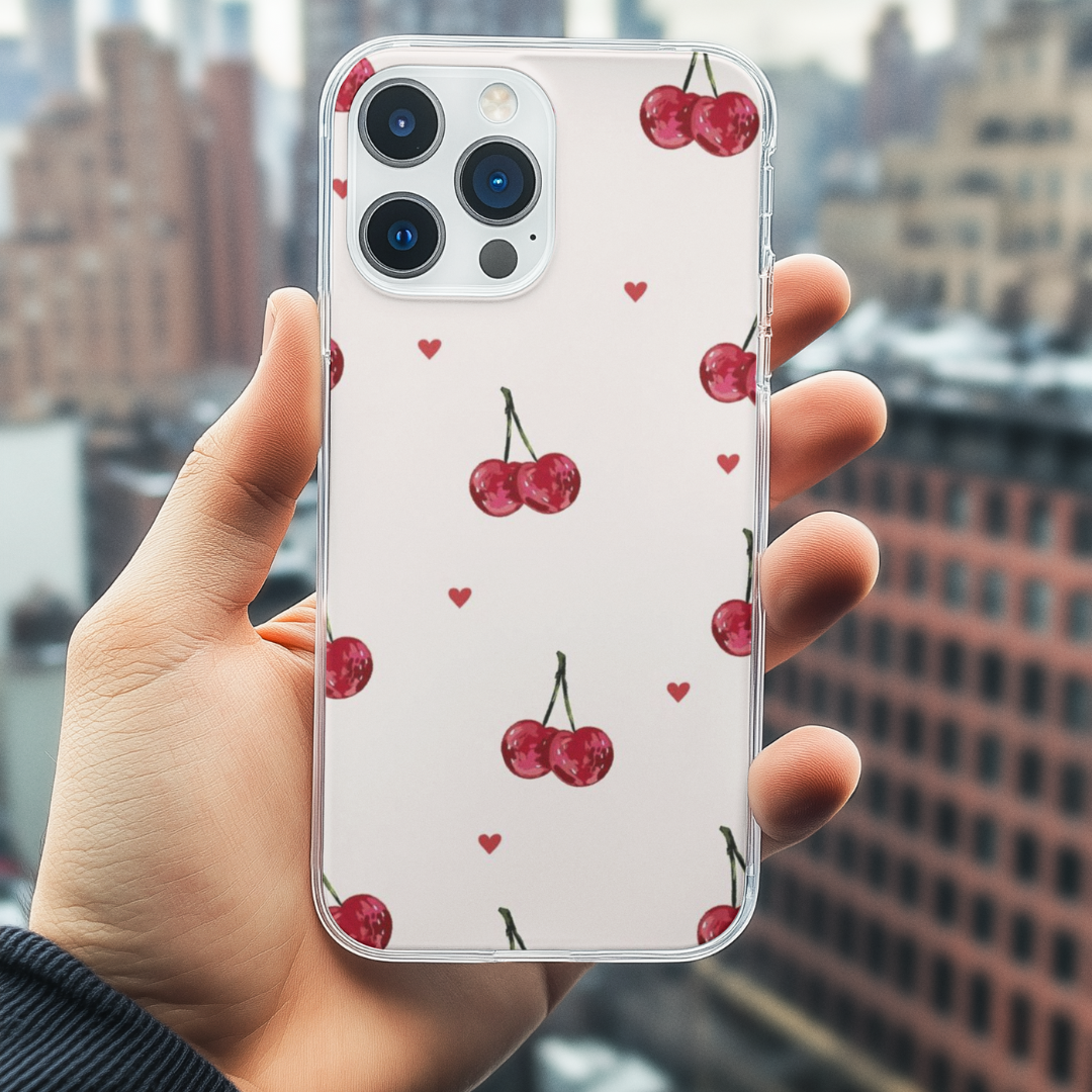 Cherry Love iPhone Case