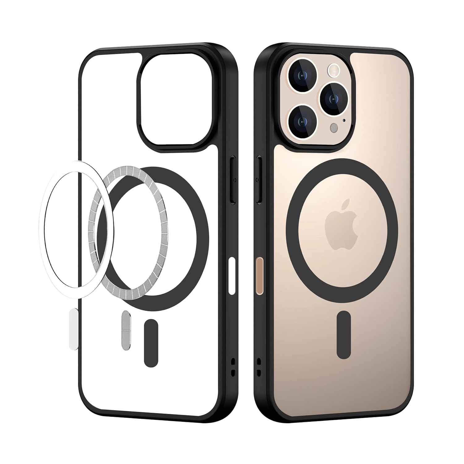MagSafe UltraShield – Crystal Clear & Midnight Black Edition