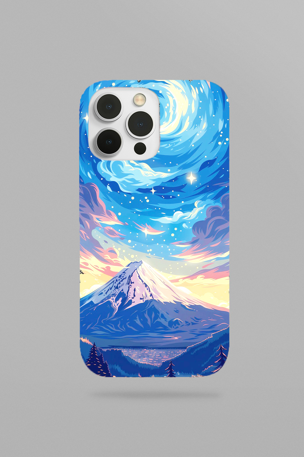 Majestic Mount Fuji: Serene Landscape Phone Case