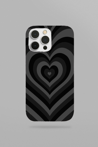 Hypnotic Heart: Dark & Dreamy Phone Case