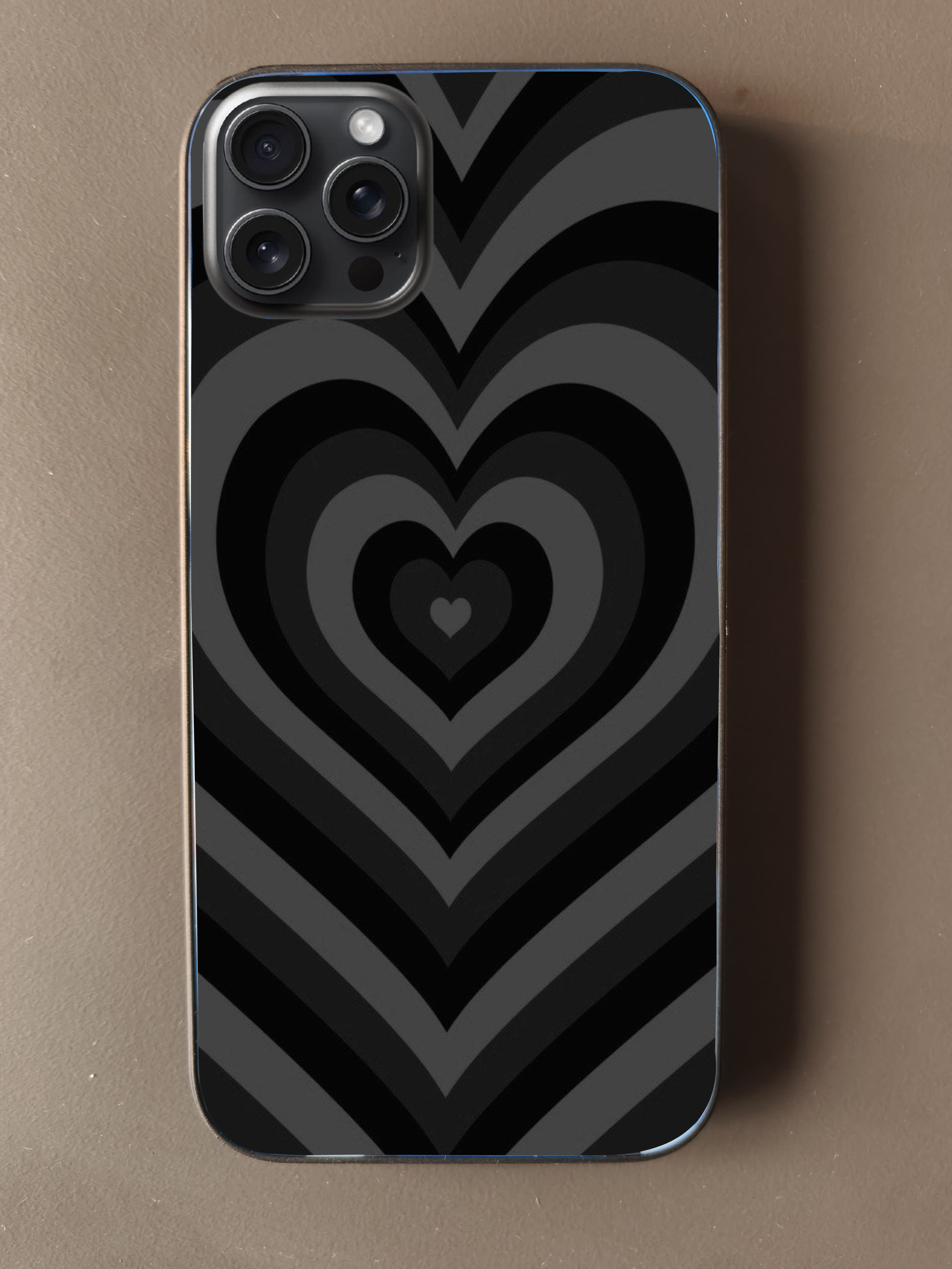 Hypnotic Heart: Dark & Dreamy Phone Case