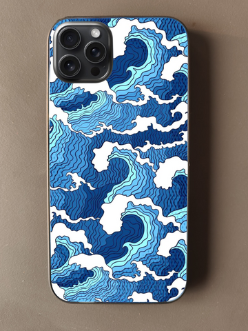 Aesthetic Ocean Waves Phone Case – Durable & Stylish Protection