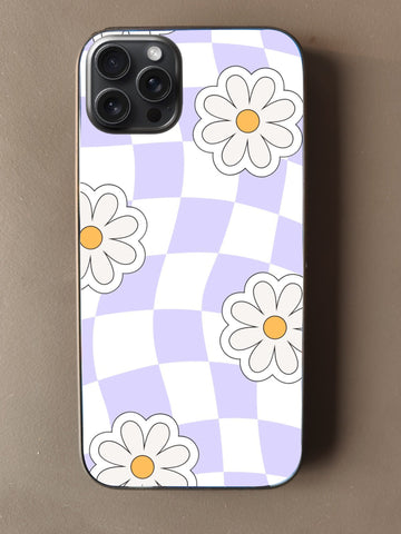 Daisy Checkerboard Mobile Case