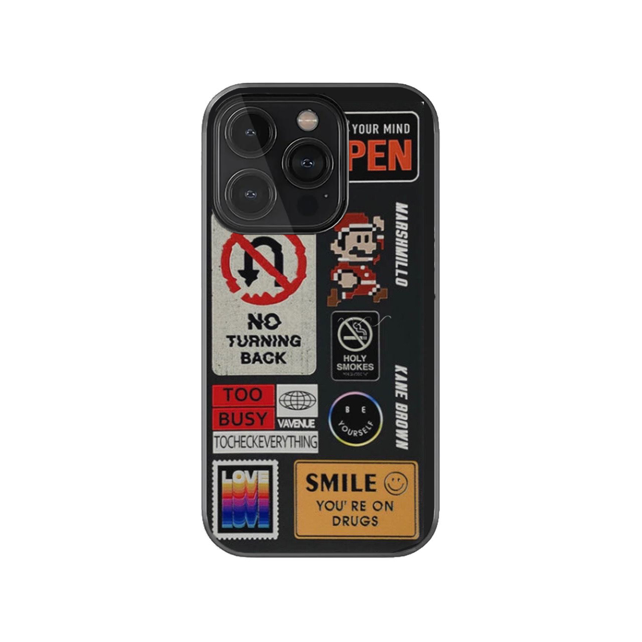 Sticker Bomb Your Style: Eclectic iPhone Case