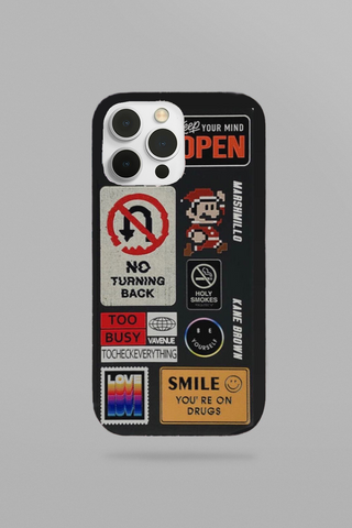 Sticker Bomb Your Style: Eclectic iPhone Case