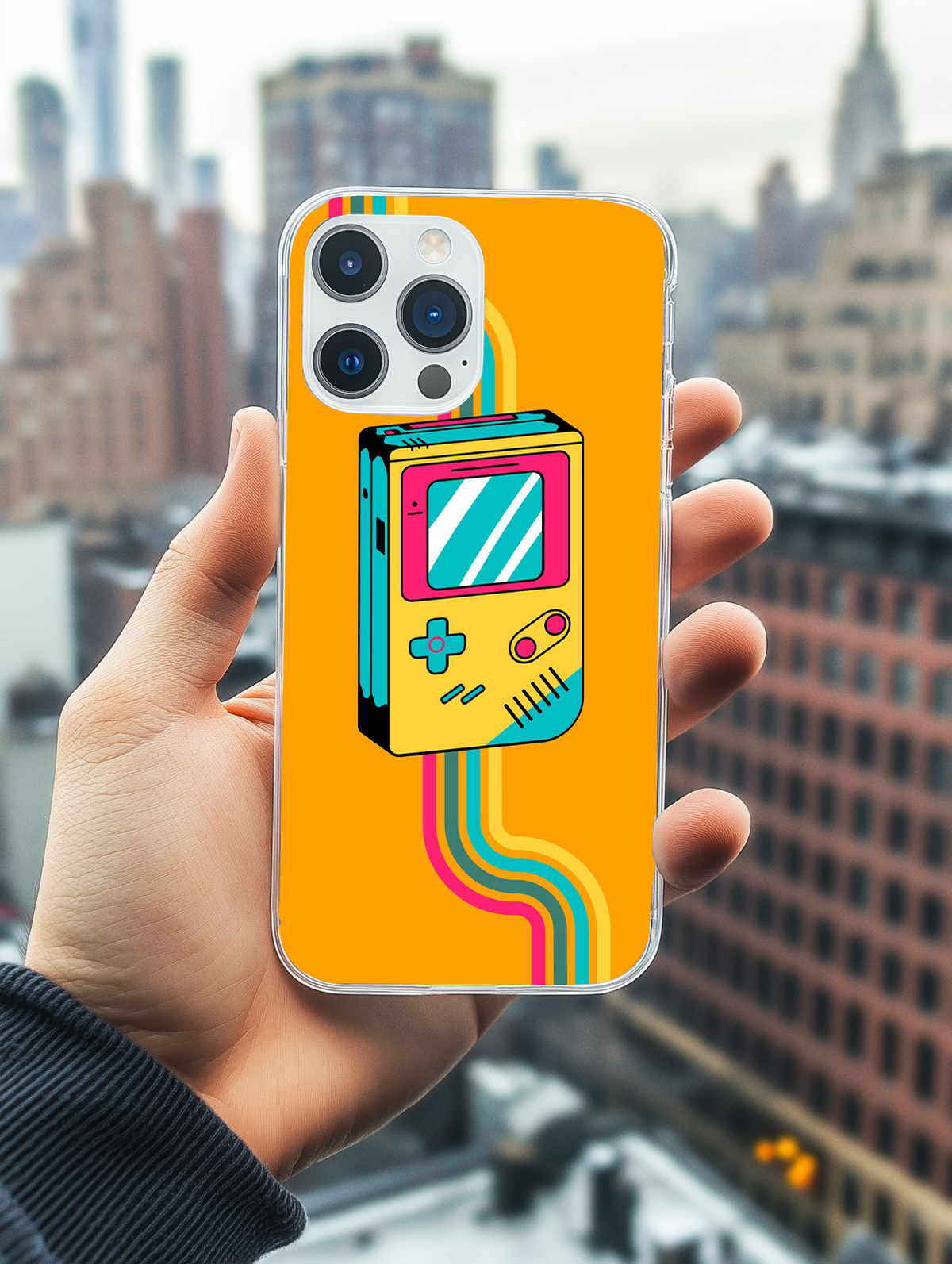 Retro Rewind: Pixel Play Case